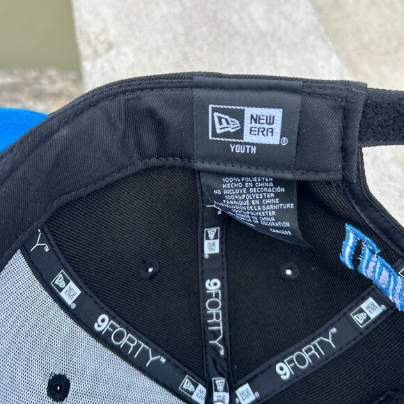 Detroit Lions NFL 9Forty New Era Snap Back Hat Youth - Picture 7 of 7